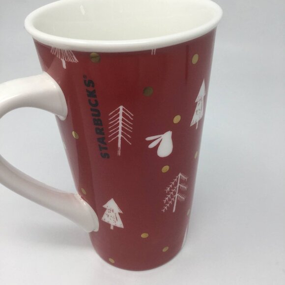 Starbucks Red Holiday Tree 16oz. 2019 - Picture 6 of 7